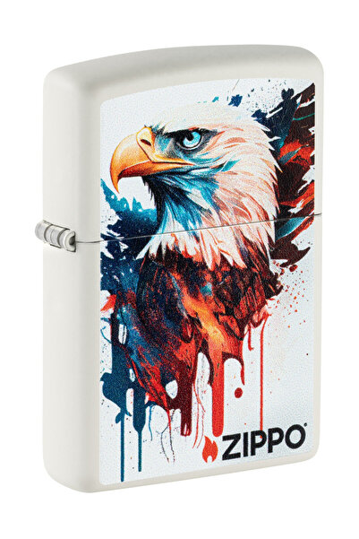 Zippo Lighter 46692 Patriotic Painted Eagle