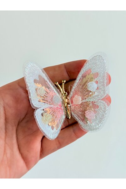 EliraToka Women - Girls - Baby Playing Butterfly Tulle Yarmagul Buckle Set of 2