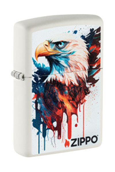 Zippo Lighter 46692 Patriotic Painted Eagle