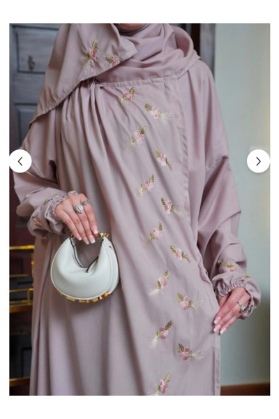 ELEGANT G شرشف صلاة مطرز (مرد) فخم جدا مع طرحة متصلة واسع ومريح