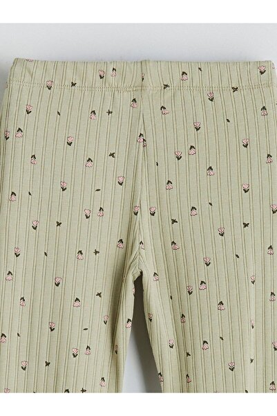 LC Waikiki Lcw Kids Buy Elastic Flower Printed Girls' Tights