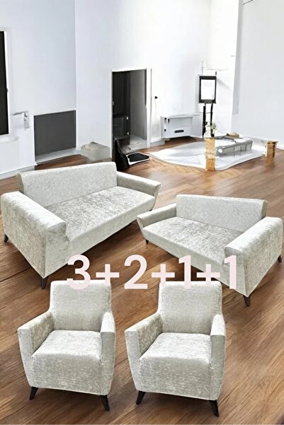 ARİFE HOME غطاء كرسي مخملي 3211 مجموعة لامعة ناعمة مرنة