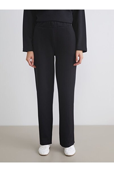 LC Waikiki LCW Vision Beli Lastikli Geniş Paça Kadın Eşofman Altı