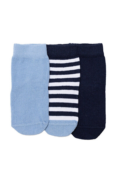 ebebek Hello Baby HelloBaby Erkek Bebek 3lü Kaydırmaz Çorap