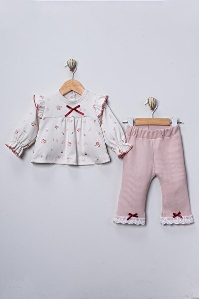 mandalinsbaby FİYONKLU KIZ BEBEK TAKIM