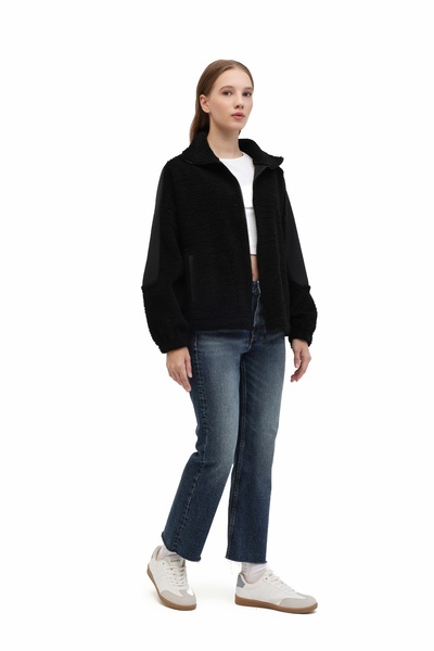 Kinetix Μαύρο γυναικείο παλτό WL CHEN 6GF749 5PR