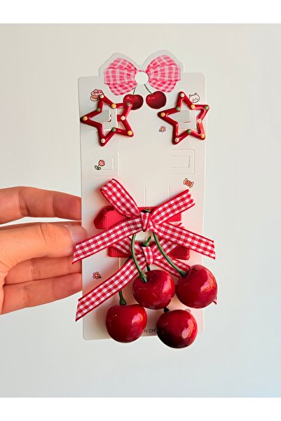 EliraToka SET DE MODELE DE CIREȘE PENTRU FETE - BEBE, VÂRTEJURI DE ELASTIC, C...