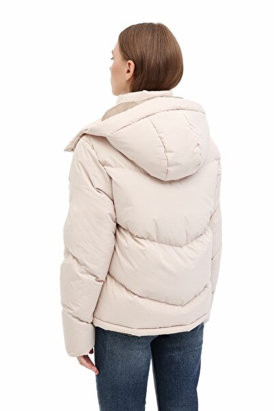 Kinetix Wl 2W-Kx-Crop 5Pr Beige Women's Short Coat
