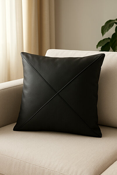 Rüyam Acı Kahverengi Nubuk Dekoratif Kırlent Kılıfı