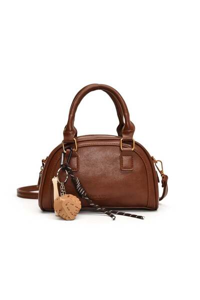 LIGANT Women's Light Brown Handbag