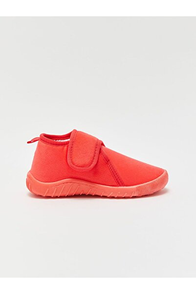 LC Waikiki Lcw Steps Velcro Velvet Baby Girl Slippers