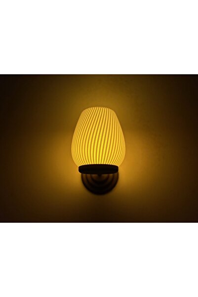 KOÇER AWM 3D Baskı Özel Tasarım Duvar Aplik, Şık ve Güzel