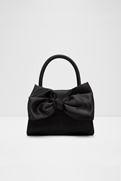 Aldo Decadence - Women's Small Size Black Single Compartment Fixed Chain Strap Top Handle Bag