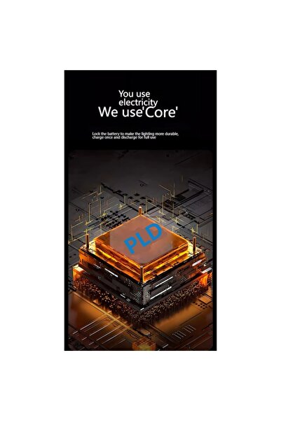 PLD S008 Rechargeable Flashlight, zoom, LCD, IP65, 18650 Li-ion, 6000K, 300–1000 lm, Type-C