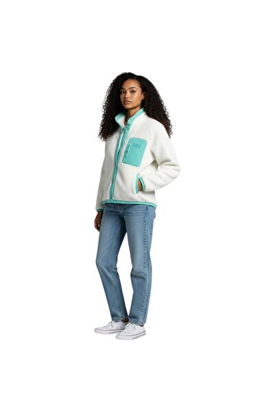 Helly Hansen Women's Green W Imperial Pile Snap Coat Fleece Hha.63372 Hha.403