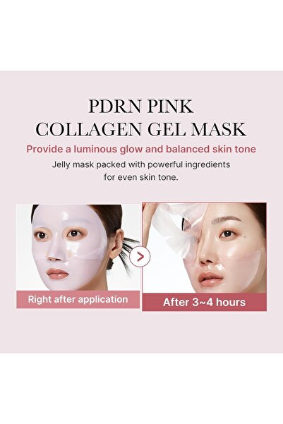 Medicube PDRN Pink Collagen Gel Mask (4 pieces)