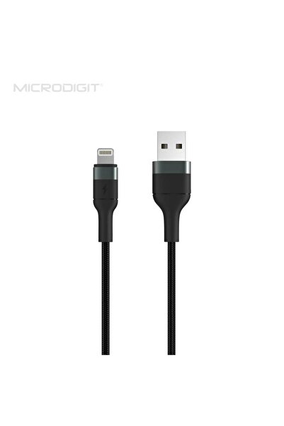 Microdigit lightning data cable USB A-lightning