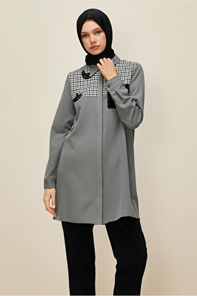 Alvina Shirt Collar Tunic 45941