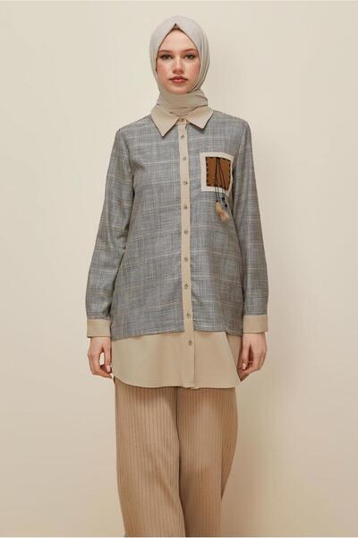 Alvina Shirt Collar Tunic 45934