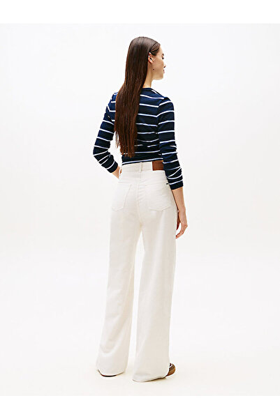 Tommy Hilfiger Claire Corduroy High Rise Wide Leg Trousers