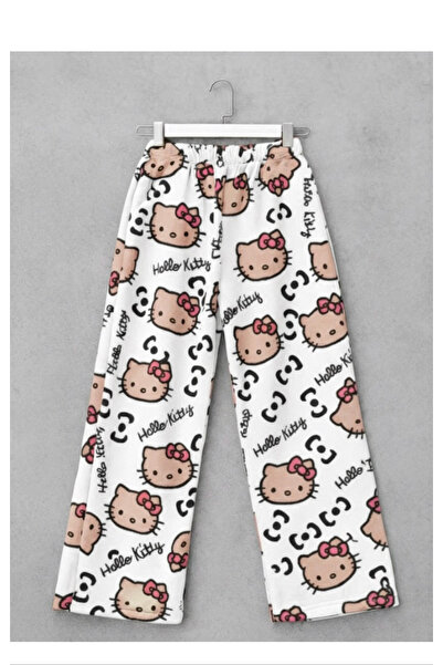 Köstebek Φούτερ από βελούδινο κολάζ Hello Kitty