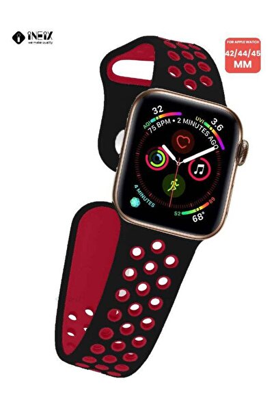 ineix Soft Silicone Sport Nike Edition Replacement Strap For Apple Watch 42,44,45 mm