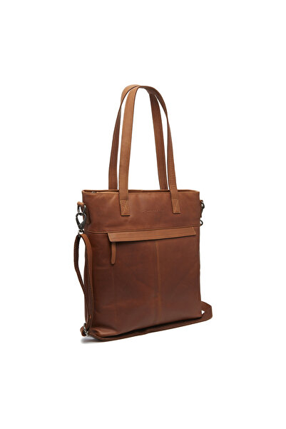 The Chesterfield Brand Wax Pull Up Nunavik Cognac Shopper C38.021431