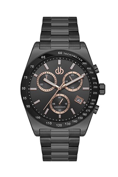 Bigotti Men's Wristwatch Esbg.B.10669-5 Metal Band 43 mm Case Diameter