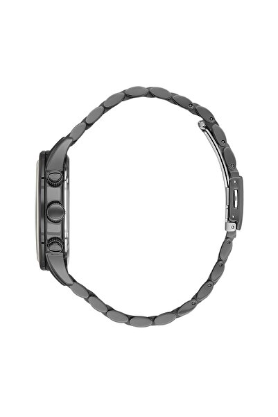 Bigotti Men's Wristwatch Esbg.B.10670-5 Metal Band 44 mm Case Diameter