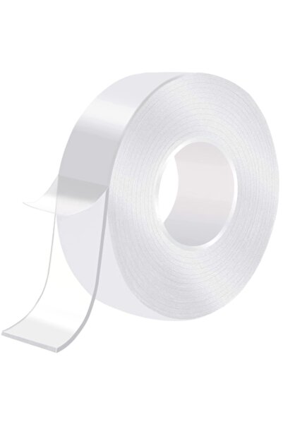 OEM Nano-technological double-sided adhesive tape, transparent, reusable, waterproof, 5 m x 2 cm