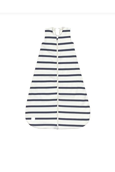 PAMUK HANIM Fiber-Free 1.0 Tog Bag Girl Boy Baby-Child Double-Layer Cotton Combed Cotton Sleeping Bag/ Striped