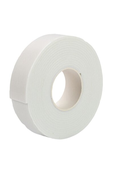 Createur Bandă dublu adezivă din spumă - albă - 2,4 cm x 3 m