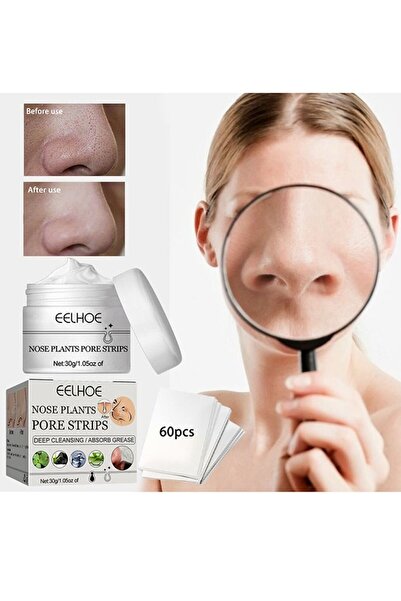 COOYA Blackhead removal nasal membrane gently and deeply cleans pores,absorbs blackheads with 60 sheets