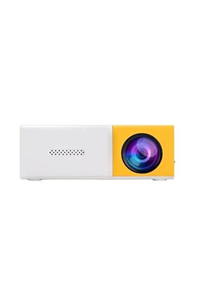 Boxely Mini Portable Projector, 24 W, 13 x 8.5 x 4.5 cm, HDMI, USB, White, ABS