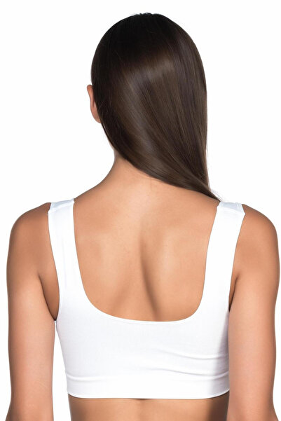 YILTER White emay 4015 gathered bustier