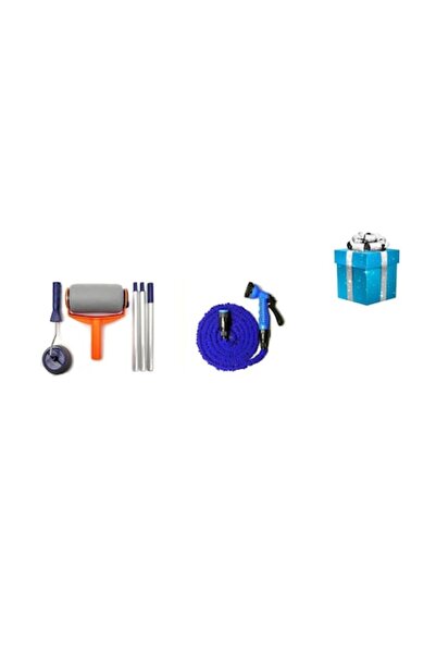 AisHa StoRe OnliNe Set de trafalet cu braț extensibil pentru vopsit Pintar Fa...