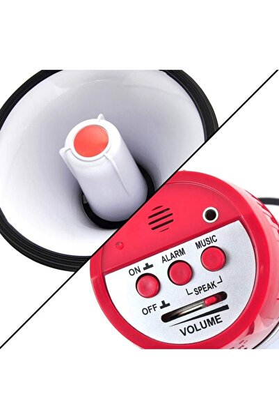 DLC Loudspeaker Megaphone 10W, DLC-H29 for Announcing; Talk; Record; Play; Siren; Music