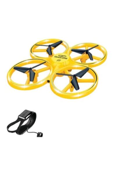 ASHOP LED Drone for Kids - Gesture Control, Night Mode, 360° Rotation, Infrared Sensors