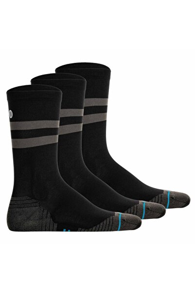 Stance Unisex-Socken, 3er-Pack – Franchise UL Crew, Logo, Funktionssocken, Crew-Socken