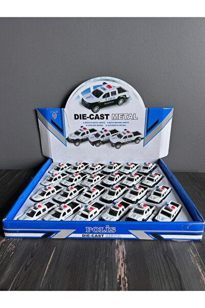 SR Polia arabası 24'lü Polis metal araba