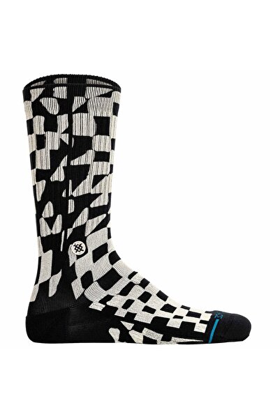 Stance Unisex Socken - Wave Check Crew, Logo, Crew Socken