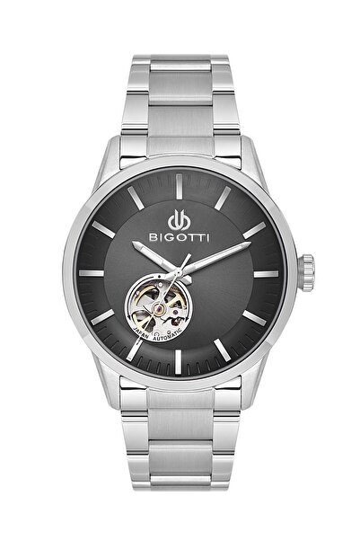 Bigotti ساعة يد رجالية ESBG.B.10685-2 سوار معدني قطر 43 ملم