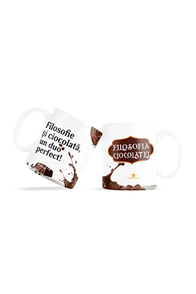 Editura Cetatea de Scaun Philosophy of Chocolate Mug