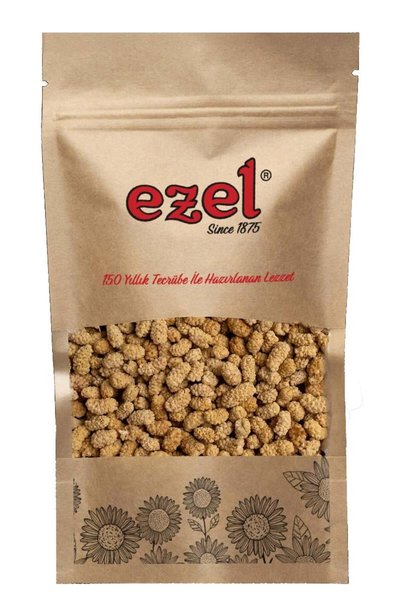 EZEL Kuruyemiş Dut Kurusu 250gr –Taze ve Doğal - Zipli Ambalaj