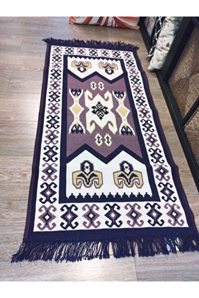 OEM Traditional double-sided rug, size 60 x 120 cm, purple H&H 401