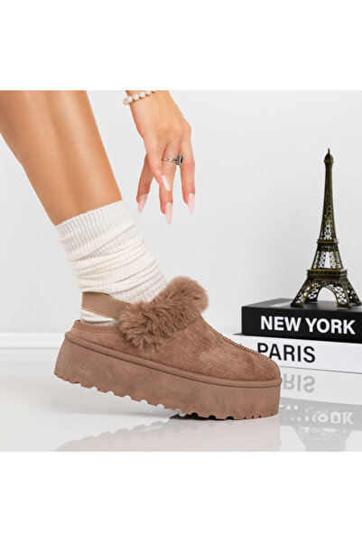 Enas UG Women's Clogs SL-726 Khaki