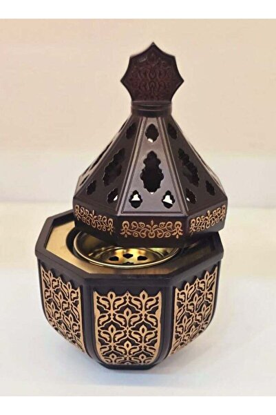 Radin Damanhoor Charcoal Incense Burner Bakhoor Oud Frankincense Resin for Yoga Spa & Home Decor