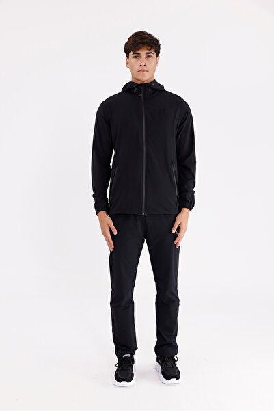 Rowinger Boncuk İşleme Detaylı Rahat Kalıp Şehir Stili Kapüşonlu Sweatshirt