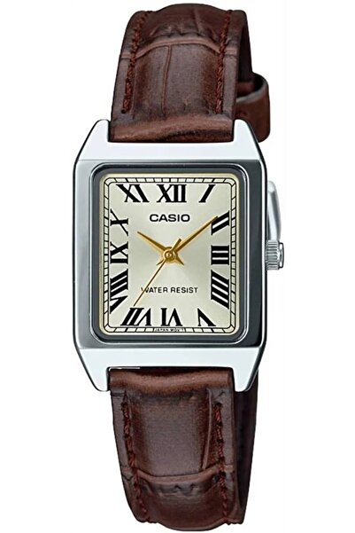 Casio Women's Analog Dress Watch LTP-V007L-9B Brown Leather Roman Numerals