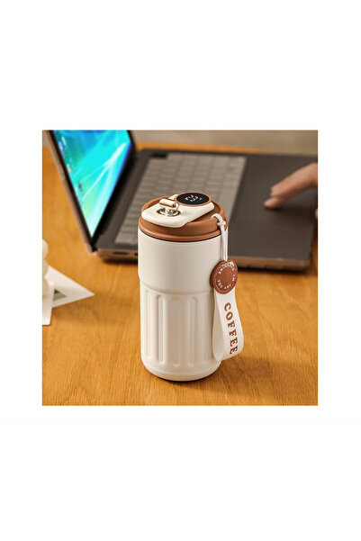OEM Thermos Coffee Mug, Digital Temperature Display-Stainless Steel, Keeps Drinks Hot/Cold